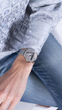 Guess Iconic Diamonds Silver Dial Silver Mesh Bracelet Watch For Women - GW0477L1 Authentic Buy Shop Now