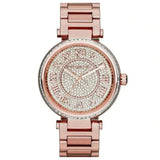 Michael Kors Skylar Rose Gold Dial Rose Gold Steel Strap Watch for Women - MK5868 Authentic Buy Shop Now