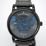 Emporio Armani Meccanico Automatic Grey Dial Grey Steel Strap Watch For Men - AR60029 Authentic Buy Shop Now