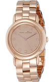 Marc Jacobs Marci Rose Gold Dial Rose Gold Steel Strap Watch for Women - MBM3175 Authentic Buy Shop Now