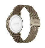 Hugo Boss Spirit Blue Dial Grey Mesh Bracelet Watch for Men - 1513693 Authentic Buy Shop Now