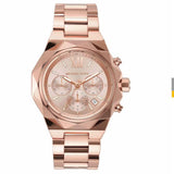 Michael Kors Raquel Analog Rose Gold Dial Rose Gold Steel Strap Watch For Women - MK4688 Authentic Buy Shop Now