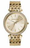Michael Kors Darci Silver Dial Gold Stainless Steel Strap Watch for Women - MK3191 Authentic Buy Shop Now