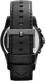 Armani Exchange Banks Chronograph Black Dial Black Leather Strap Watch For Men - AX1724 Authentic Buy Shop Now