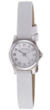 Marc Jacobs Henry Dinky White Dial White Leather Strap Watch for Women - MBM1234 Authentic Buy Shop Now