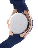 Guess Overdrive White Dial Blue Rubber Strap Watch for Women - W0149L5 Authentic Buy Shop Now