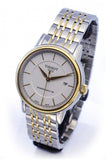 Tissot T Classic Carson Automatic White Dial Two Tone Steel Strap Watch for Men - T085.407.22.011.00 Authentic Buy Shop Now