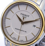 Tissot T Classic Carson Automatic White Dial Two Tone Steel Strap Watch for Men - T085.407.22.011.00 Authentic Buy Shop Now