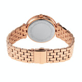 Michael Kors Darci Quartz Rose Gold Dial Rose Gold Steel Strap Watch For Women - MK4514 Authentic Buy Shop Now