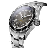 Tag Heuer Autavia Automatic Grey Dial Silver Steel Strap Watch for Men - WBE5114.EB0173 Authentic Buy Shop Now