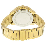 Michael Kors Wren Diamonds Blue Dial Gold Steel Strap Watch for Women - MK6291 Authentic Buy Shop Now