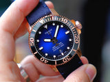 Tissot Seastar 1000 Powermatic 80 Blue Dial Blue Nylon Strap Watch for Men - T120.407.37.041.00 Authentic Buy Shop Now