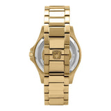Maserati SFIDA Black Dial Yellow Gold Toned Stainless Steel Watch For Men - R8823140003 Authentic Buy Shop Now
