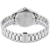 Gucci G Timeless Diamonds Mother of Pearl Blue Dial Silver Steel Strap Unisex Watch - YA126458 Authentic Buy Shop Now
