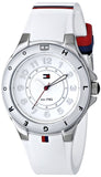 Tommy Hilfiger White Dial White Rubber Strap Watch for Women - 1781271 Authentic Buy Shop Now