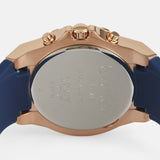 Guess Caliber Chronograph White Dial Blue Silicone Strap Watch for Men - W0864G5 Authentic Buy Shop Now