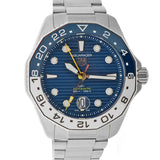 Tag Heuer Aquaracer Professional 300 GMT Automatic Blue Dial Silver Steel Strap Watch for Men - WBP2010.BA0632 Authentic Buy Shop Now