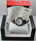 Tissot T Race Chronograph White Dial Black Rubber Strap Watch for Men - T048.417.27.037.00 Authentic Buy Shop Now