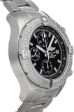 Breitling Avenger Chronograph 43 Black Dial Silver Steel Strap Watch for Men - A13385101B1A1 Authentic Buy Shop Now