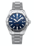 Tag Heuer Aquaracer Blue Dial Silver Steel Strap Watch for Men - WBD1112.BA0928 Authentic Buy Shop Now