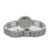 Movado Esperanza 63 Diamonds Black Dial Silver Steel Strap Watch For Women - 0607052 Authentic Buy Shop Now