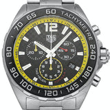 Tag Heuer Formula 1 Chronograph Black Dial Silver Steel Strap Watch for Men- CAZ101AC.BA0842 Authentic Buy Shop Now