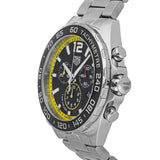 Tag Heuer Formula 1 Chronograph Black Dial Silver Steel Strap Watch for Men- CAZ101AC.BA0842 Authentic Buy Shop Now
