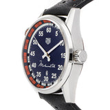 Tag Heuer Carrera Muhammad Ali Calibre 5 Black Dial Black Leather Strap Watch for Men - WAR2A11.FC6337 Authentic Buy Shop Now