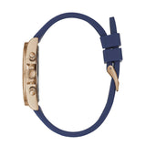 Guess Eclipse White Dial Blue Rubber Strap Watch for Women - GW0315L2 Authentic Buy Shop Now