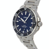 Oris Aquis Date Blue Dial Silver Steel Strap Watch for Men - 0173377304135-0782405PEB Authentic Buy Shop Now