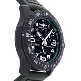 Breitling Endurance Pro Black Dial Green Rubber Strap Watch for Men - X82310D31B1S1 Authentic Buy Shop Now