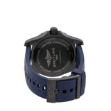 Breitling Superocean Automatic 46mm Blue Dial Blue Rubber Strap Watch for Men - M17368D71C1S1 Authentic Buy Shop Now