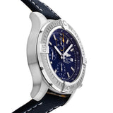 Breitling Avenger Chronograph 45mm Blue Dial Blue Calfskin Strap Watch for Men - A13317101C1X2 Authentic Buy Shop Now
