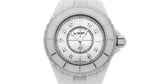 Chanel J12 Diamonds Quartz Ceramic White Dial White Steel Strap Watch for Women - J12 H2422 Authentic Buy Shop Now