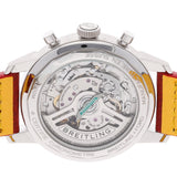 Breitling Top Time B01 Ford Thunderbird White Dial Red Leather Strap Watch for Men - AB01766A1A1X1 Authentic Buy Shop Now