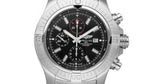 Breitling Super Avenger Chronograph 48 Black Dial Silver Steel Strap Watch for Men - A13375101B1A1 Authentic Buy Shop Now