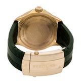 Breitling Superocean Automatic 42 Green Dial Green Rubber Strap Watch for Men - N17375201L1S1 Authentic Buy Shop Now