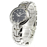 Tag Heuer Link Quartz Diamonds Black Dial Silver Steel Strap Watch for Women - WAT1410.BA0954 Authentic Buy Shop Now