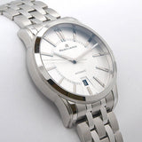 Maurice Lacroix Pontos Date Automatic Silver Dial Silver Steel Strap Watch For Men - PT6148-SS002-130 Authentic Buy Shop Now