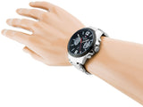 Tommy Hilfiger Decker Quartz Black Dial Silver Steel Strap Watch for Men - 1791472 Authentic Buy Shop Now