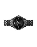 Emporio Armani Ceramica Crystals Black Dial Black Ceramic Strap Watch For Women - AR1478 Authentic Buy Shop Now