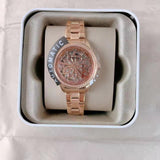 Fossil Rye Automatic Skeleton Rose Gold Dial Rose Gold Steel Strap Watch for Women - BQ3754 Authentic Buy Shop Now