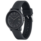 Lacoste 12.12 Move Gray Dial Gray Silicon Strap Watch for Men - 2011242 Authentic Buy Shop Now