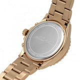 Michael Kors Everest Chronograph Crystals Rose Gold Dial Rose Gold Steel Strap Watch For Women - MK7235 Authentic Buy Shop Now