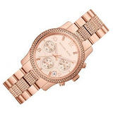 Michael Kors Runway Gold Dial Gold Steel Strap Watch for Women - MK5827 Authentic Buy Shop Now