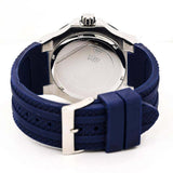 Guess Force White Dial Blue Rubber Strap Watch For Men - W0674G4 Authentic Buy Shop Now