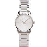 Calvin Klein City White Dial Silver Steel Strap Watch for Women - K2G23146 Authentic Buy Shop Now