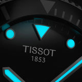 Tissot Seastar 1000 Black Dial Black Rubber Strap Watch For Men - T120.410.27.051.00 Authentic Buy Shop Now