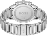 Hugo Boss Dapper Chronograph Blue Dial Silver Steel Strap Watch For Men - 1513927 Authentic Buy Shop Now