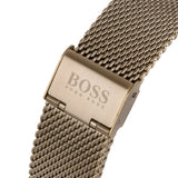 Hugo Boss Spirit Blue Dial Grey Mesh Bracelet Watch for Men - 1513693 Authentic Buy Shop Now